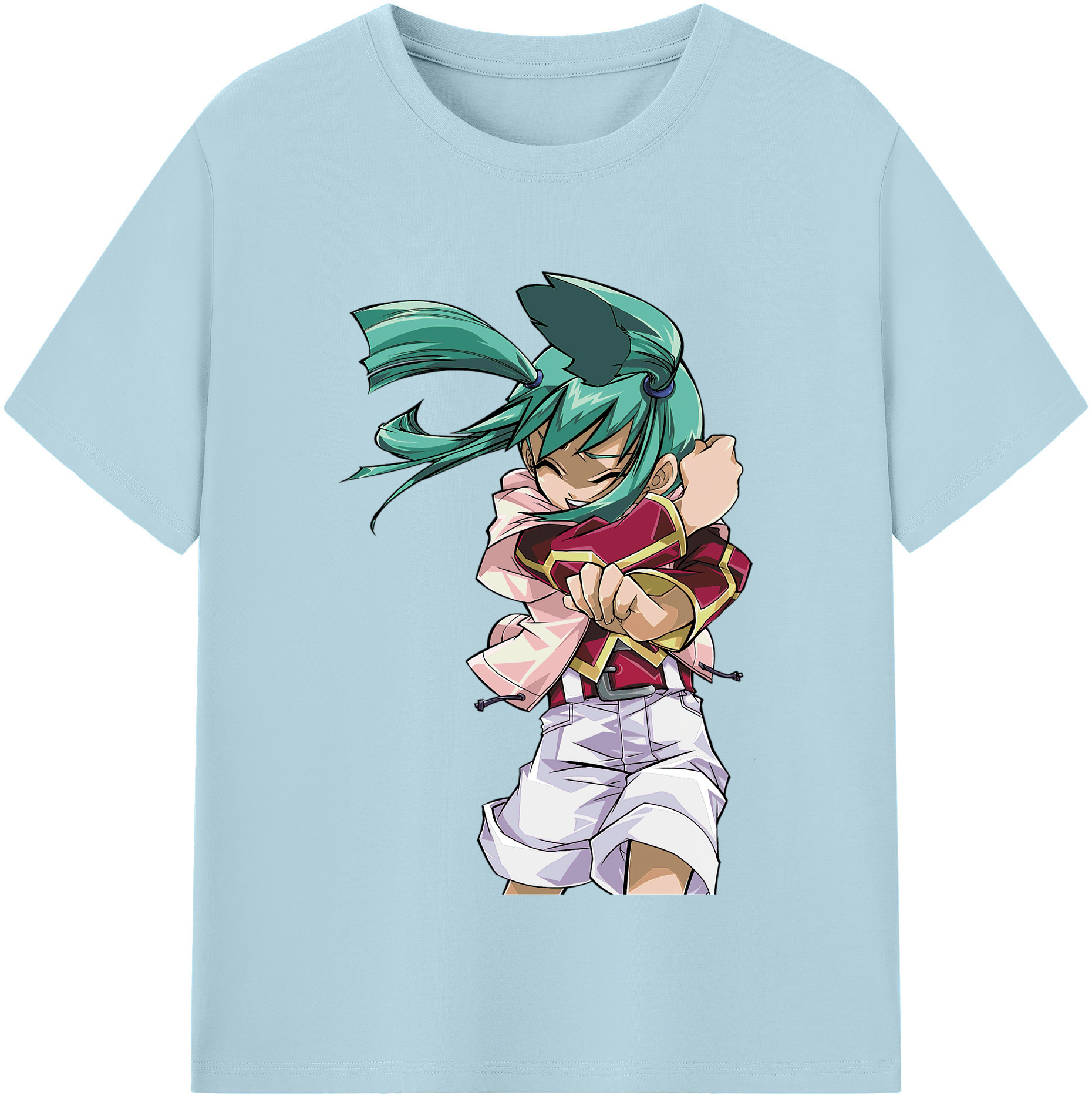 （画像用） 遊☆戯☆王 Yu-Gi-Oh! 綿100％半袖Tシャツ（フロントプリント）